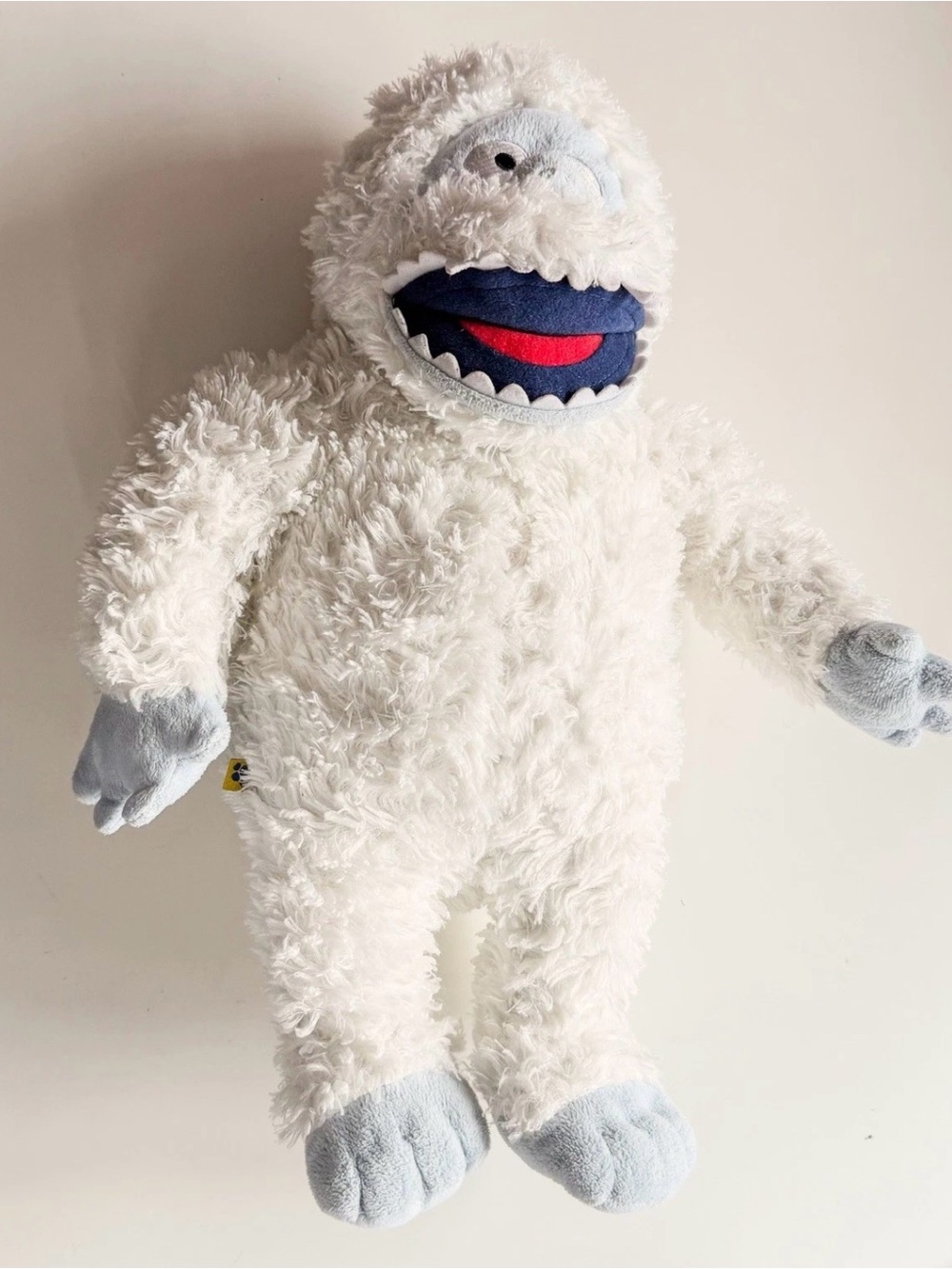 Build-A-Bear Workshop Rudolph Yeti Plush Doll White/Blue/Red